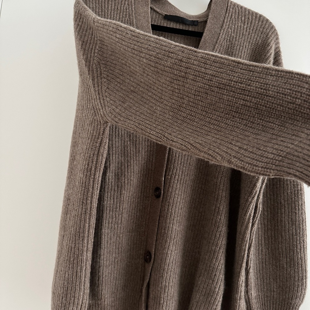 Jenni Kayne Cashmere Cocoon Cardigan - Undyed stone - Picture 7 of 10